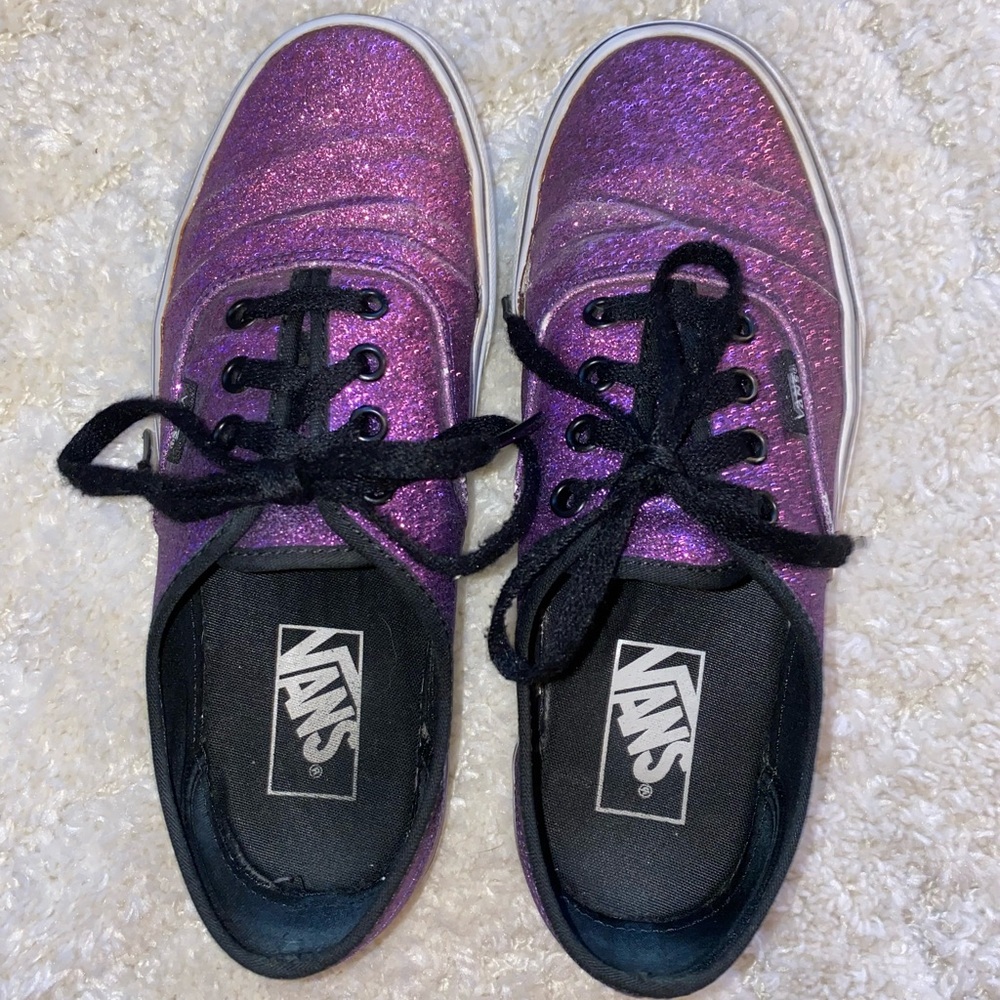 VANS Authentic Glitter Skate Shoes